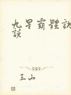 九星霸体诀 小说