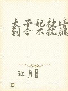 太子妃被暗卫C到合不拢腿