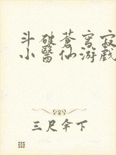 斗破苍穹寂寞的小医仙游戏世界