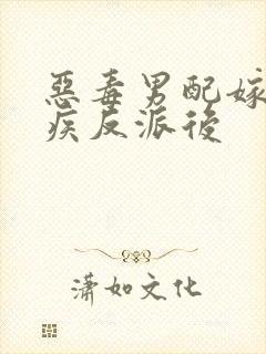 恶毒男配嫁给残疾反派后