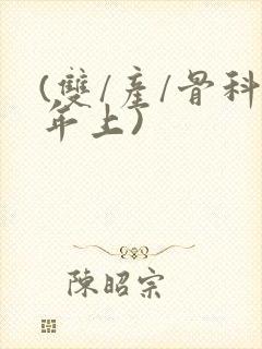 (双/产/骨科年上)