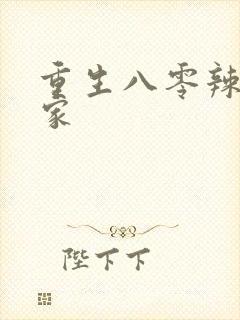 重生八零辣妻当家