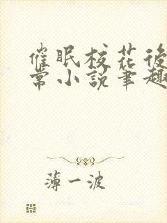 催眠校花后的日常小说笔趣阁