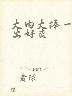 大肉大捧一进一出好爽