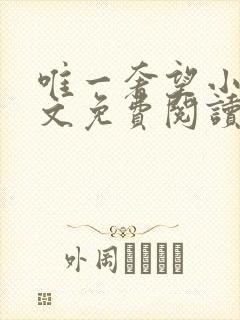 唯一奢望小说全文免费阅读