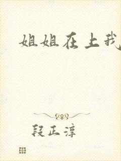 姐姐在上我在下