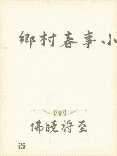 乡村春事小说