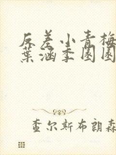 反差小青梅不经叶涵季园园