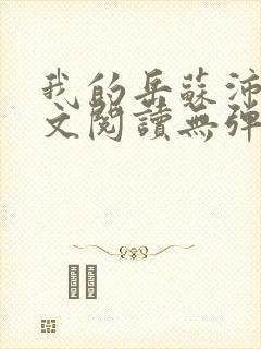 我的岳苏沛真全文阅读无弹窗 笔趣阁