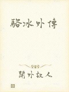 骆冰外传