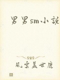 男男sm小说