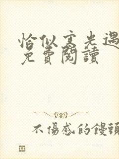 恰似寒光遇骄阳免费阅读