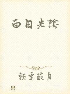 白日光阴
