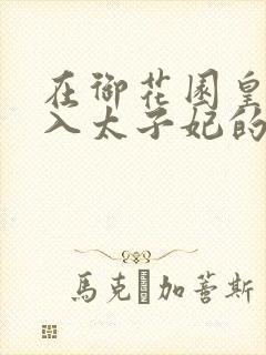 在御花园皇上进入太子妃的小说