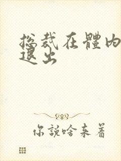 总裁在体内不肯退出