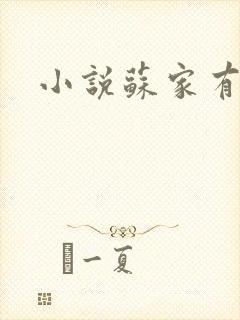 小说苏家有女