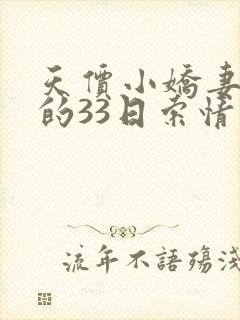 天价小娇妻总裁的33日索情