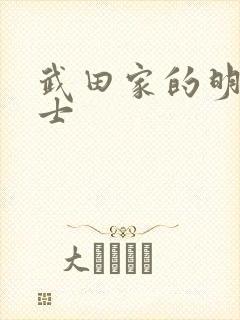 武田家的明国武士