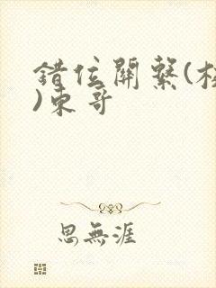 错位关系(校园)东哥