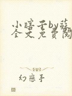 小瞎子by苏软全文免费阅读