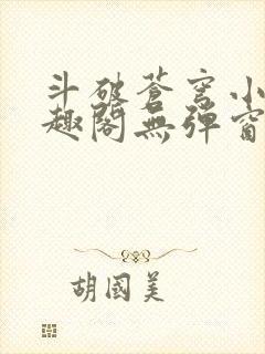 斗破苍穹小说笔趣阁无弹窗