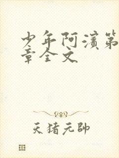 少年阿滨第13章全文