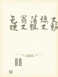 色翁荡熄又大又硬又粗又动态图