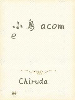 小鸟 acome