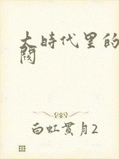 大时代里的小军阀