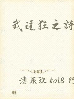 武道狂之诗