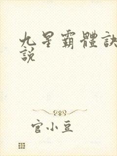 九星霸体诀 小说