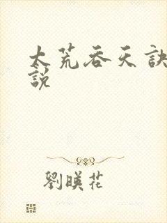 太荒吞天诀 小说