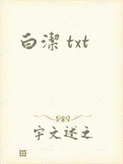 白洁 txt