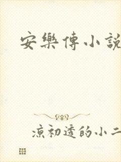 安乐传小说
