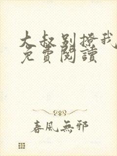 大叔别撩我小说免费阅读