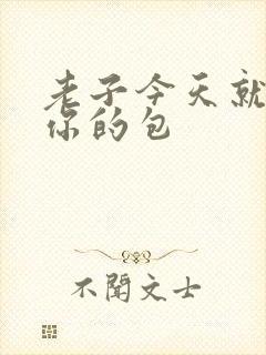 老子今天就要开你的包