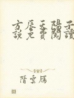 方辰天阳子的小说免费阅读
