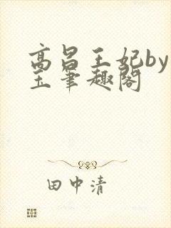 高昌王妃by黛玉笔趣阁