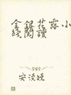 金银花露小说在线阅读