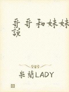 哥哥和妹妹的小说