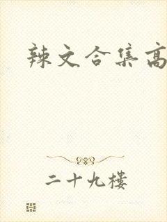 辣文合集高h