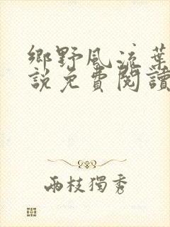 乡野风流叶凡小说免费阅读