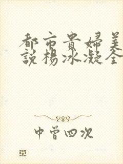 都市贵妇美腿小说杨冰凝全文阅读