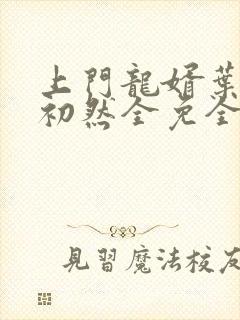 上门龙婿叶辰萧初然全免全集