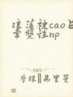 浪荡被cao日常双性np