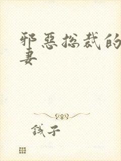 邪恶总裁的娇宠妻