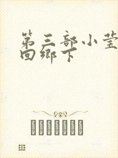 第三部小莹乱翁回乡下