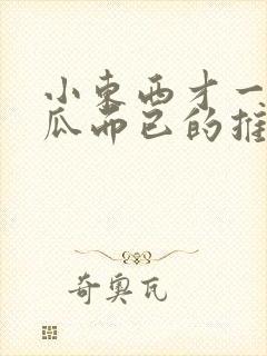 小东西才一根黄瓜而已的推荐书