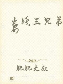 火线三兄弟大结局