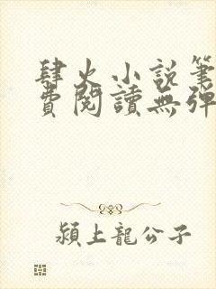 肆火小说笔趣免费阅读无弹窗